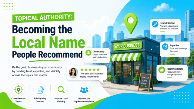 Topical Authority: Becoming the Local Name People Recommend
