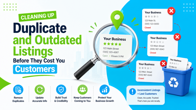 Cleaning Up Duplicate and Outdated Listings Before They Cost You Customers